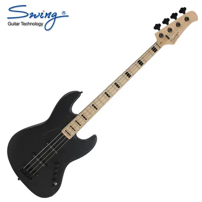 Swing 스윙 베이스기타 Jazz Deluxe 4 Matt Black