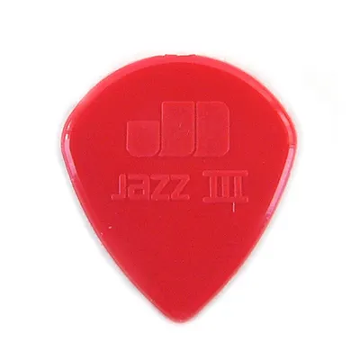 Dunlop 피크 Nylon Jazz III Red 1.38mm [47R3N] (24개 한봉지)