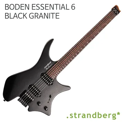 Strandberg 스트랜드버그 일렉기타 Boden Essential 6 Black Granite