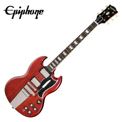 Epiphone 에피폰 일렉기타 1964 SG Standard with Maestro Vibrola Reissue Cherry Red (ECSGR4CHNH1)