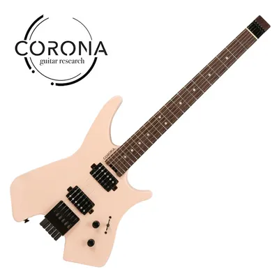 Corona 코로나 Gravity NT 헤드리스 일렉기타 (SHP/WG) / Shell Pink, Wenge Neck