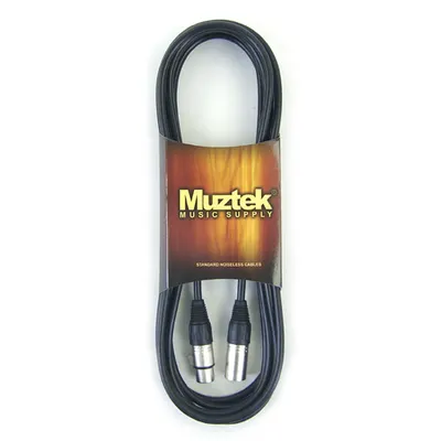 Muztek 마이크케이블 MMF-300 (캐논+캐논/3m)