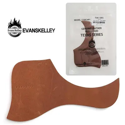 Evanskelley 통기타용 가죽픽가드 Vintage Brown / TEXAS Series B Type (테일러형)