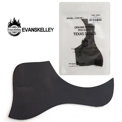 Evanskelley 통기타용 가죽픽가드 Dark Brown/ TEXAS Series B Type (테일러형)