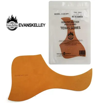Evanskelley 통기타용 가죽픽가드 Camel / TEXAS Series B Type (테일러형)