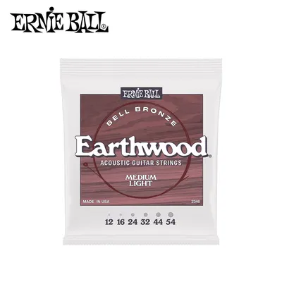 Ernie Ball 어니볼 통기타기타줄 Earthwood Bell Bronze Medium Light [P02346] (012-054)