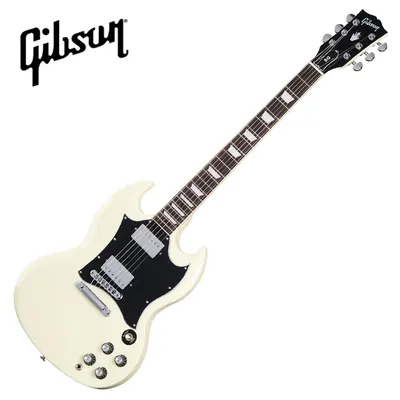 Gibson USA 일렉기타 SG Standard Classic White (SGS00CWCH1)