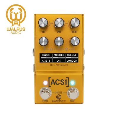 Walrus Audio 이펙터 Mako Series MKII ACS1 앰프 & 캐비닛 시뮬레이터