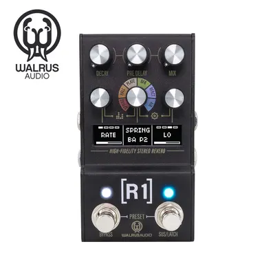 Walrus Audio 이펙터 Mako Series MKII R1 하이-파이 스테레오 리버브