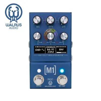 Walrus Audio 이펙터 Mako Series MKII M1 하이-파이 모듈레이션 머신