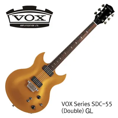 VOX 일렉기타 55 Series SDC-55 (Double-Gold Top) GL