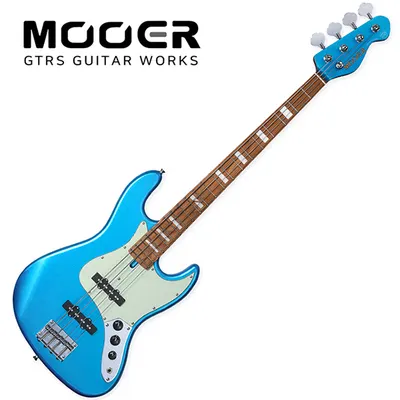 Mooer 베이스기타 MBJ410 Metal Blue