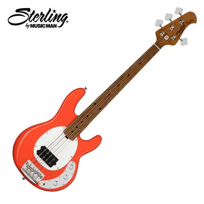 Sterling 베이스기타 Stingray Shorts Scale Fiesta Red