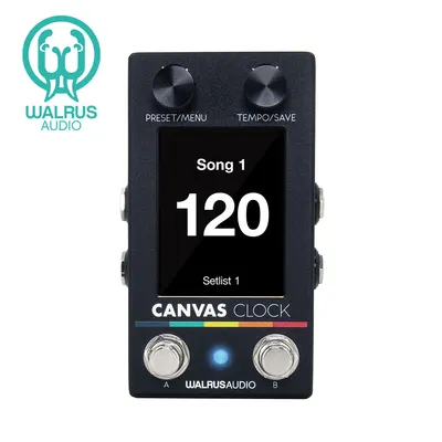 Walrus Audio 이펙터 Canvas Clock / 페달보드 템포 싱크 디바이스