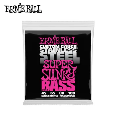 Ernie Ball 베이스기타 스트링 Super Slinky Stainless [2844] (045-100)