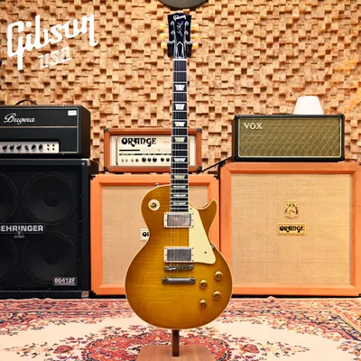 Gibson USA 레스폴 일렉기타 1959 Les Paul Standard Reissue Light Aged Dirty Lermon Murphy Lab Light (LPR59LADLNH1)