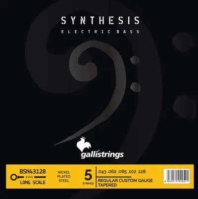 Galli String - BSN 43128 Long Scale 34 (043-128) / 하이브리드 5현 베이스 스트링