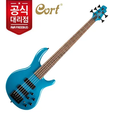 Cort 콜트 베이스기타 C5 Deluxe Candy Blue
