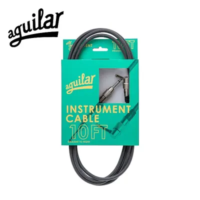 Aguilar 아귈라 악기 케이블 10Ft (3m) Right Angle to Straight
