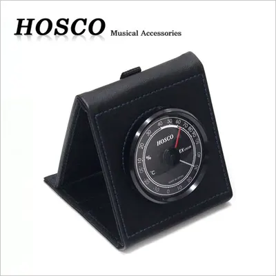 HOSCO 가죽프레임 온습도계 HT60/L