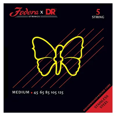 FODERA X DR 디알 5현 베이스 스트링 Stainless Steel/Round Core [FSS-45125] (45-125)