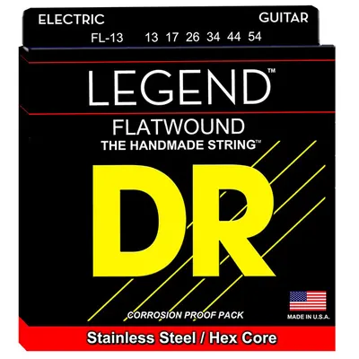 DR 일렉기타 스트링 Flat Wound [FL-13] (013-054)
