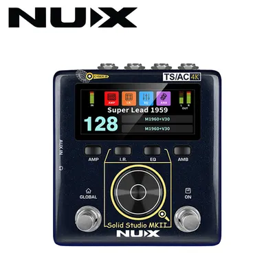Nux 이펙터 Solid Studio MK-II 앰프시뮬 & IR로더 (NSS-6)