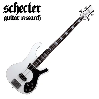 Schecter 쉑터 베이스기타 Stargazer-4 White