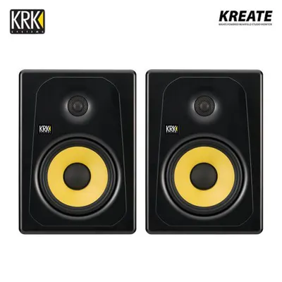 KRK 8인치 블루투스 스튜디오 모니터 스피커 KREATE 8 1조