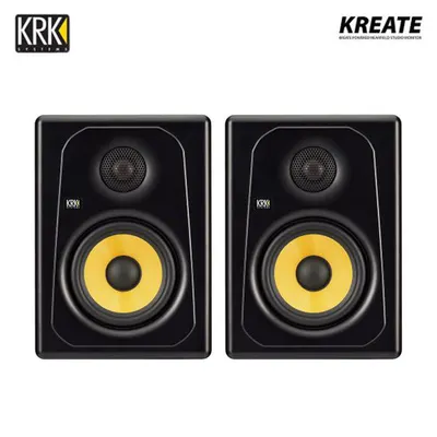 KRK 5인치 블루투스 스튜디오 모니터 스피커 KREATE 5 1조