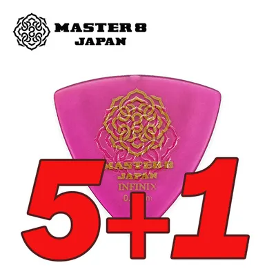 다섯개 사면 하나 더! MASTER 8 JAPAN 피크 Infinix Hard Polish Rubber Grip Triangle 0.6mm