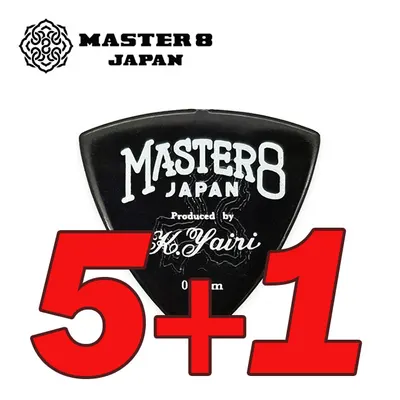 다섯개 사면 하나 더! MASTER 8 JAPAN 피크 Infinix-U Acoustic Blend Produced by K.Yairi Triangle 0.6mm