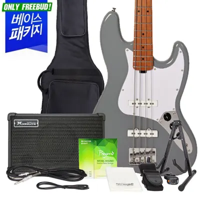 프리버드 가성비 앰프 풀 패키지! Beyond 비욘드 베이스기타 Modern Jazz Bass Standard-Deluxe Maple (3 Color)