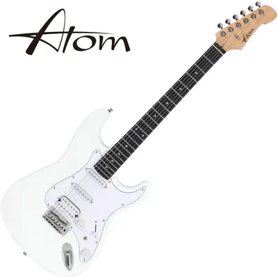 Atom 아톰 일렉기타 S1 White (리치라이트 지판)