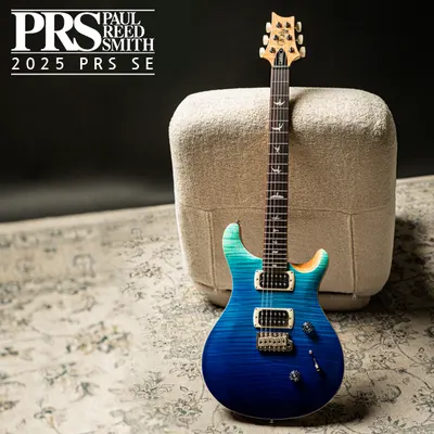 2025 PRS 출시! PRS SE 2025 일렉기타 Custom 24 Limited Run Ver.2 - Sapphire Fade