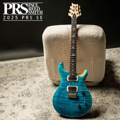 2025 PRS 출시! PRS SE 2025 일렉기타 Custom 24 Limited Run Ver.2 - Blue Matteo