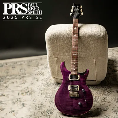 2025 PRS 출시! PRS SE 2025 일렉기타 Custom 24 Limited Run Ver.2 - Amethyst