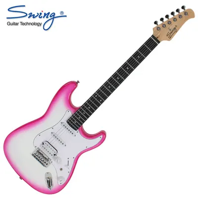 Swing 스윙 일렉기타 S-2 SE White Pink (R)
