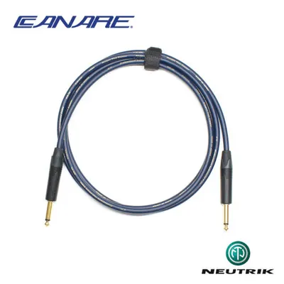 Canare 카나레 커스텀 악기 케이블 뉴트릭 골드 GR6L S/S (CN6L-TS) - 길이 선택 가능