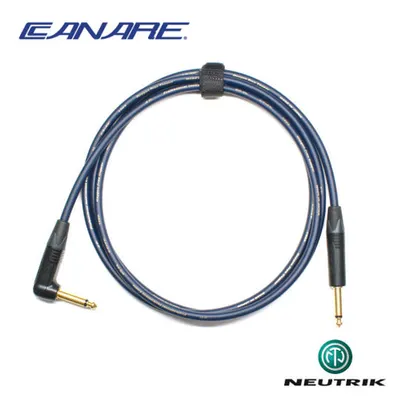 Canare 카나레 커스텀 악기 케이블 뉴트릭 골드 GR6L S/L (CN6L-TSR) - 길이 선택 가능
