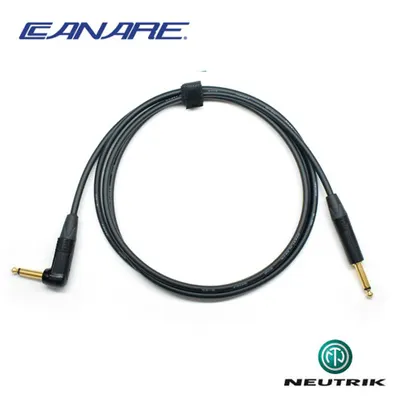 Canare 카나레 커스텀 악기 케이블 뉴트릭 골드도금 GS-6 S/L (CN6-TSRB) - 길이 선택 가능