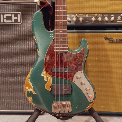 Sandberg 샌드버그 베이스기타 California TM4 (British Racing Green, Masterpiece Aged)
