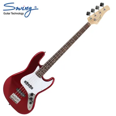 Swing 스윙 베이스기타 Jazz King Metallic Red (R)