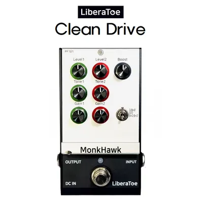 Liberatoe 리베라토 이펙터 MonkHawk (몽크호크 클린 오버드라이브)