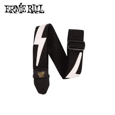 Ernie Ball 어니볼 스트랩 White Lightning [P05399]