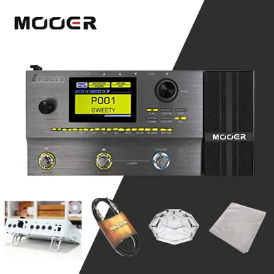 Mooer Audio 기타 멀티이펙터 GE200 Multi Effects Processor