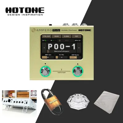 Hotone 핫톤 Ampero Mini 앰프 모델러 & 이펙트 프로세서 / MP-50MT (Mustard)