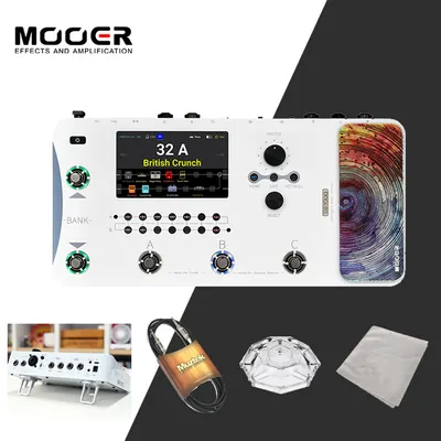 MOOER AUDIO 무어오디오 기타 멀티이펙터 GE1000 Li White