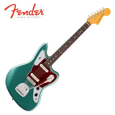Fender USA Professional Classic Jaguar RW Faded Shellwood Green Metallic (011-4990-374)