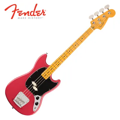 Fender USA Professional Classic Mustang Bass MN Faded Dakota Red (019-8652-375)
